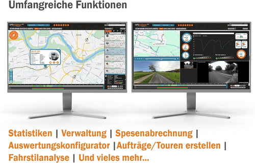 GPSauge OBD: GPS Telematik-Tracker inkl. 1 Jahr Lizenz, sofort einsatzbereit! Für Ortung + Objekterkennung + Telemetriedaten + elektronisches Fahrtenbuch mit Fahrer App + Fuhrparkmanagement Software