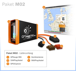 GPSauge MI6 Standard-Paket <span>(mit Telemetrie und digitalem Tacho)</span>